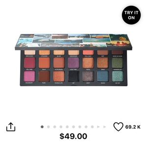 NEW! URBAN DECAY Born To Run Eyeshadow Palette